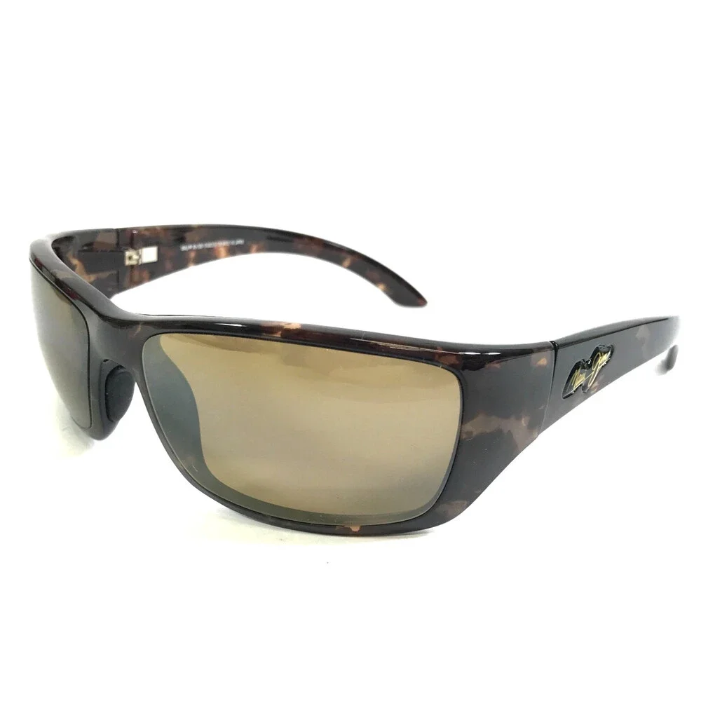 Maui Jim Sunglasses Canoes MJ-208-10 Tortoise Frames with HCL Bronze Lenses
